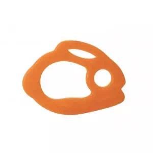 BABY TEAM Прорезыватель силиконовый оранжевый кролик арт.38350&1- цены в Тернополе