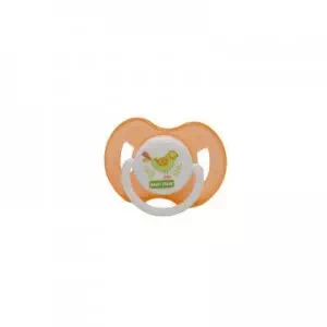BABY TEAM Пустышка латексная, классическая, 1шт. 6+ оранжевая арт.36343&2 арт.36343&2- цены в Полтаве
