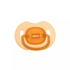 BABY TEAM Пустышка силиконовая ортодонтическая с колпачком, 0+, ночная арт.38341- цены в Лимане