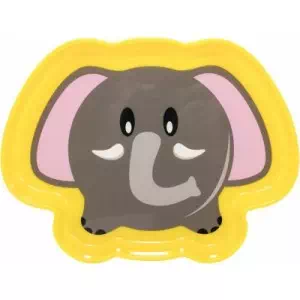 BABY TEAM Тарелка детская Любимые зверушки 6012 слоник желтый арт.38115&2- цены в Снятыне