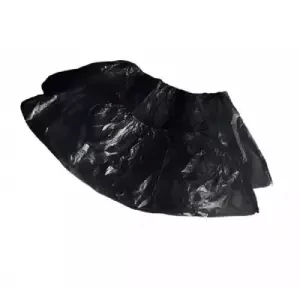 Бахилы полиэтиленовые 400х140х12мкм (50пар) черные- цены в Першотравенске