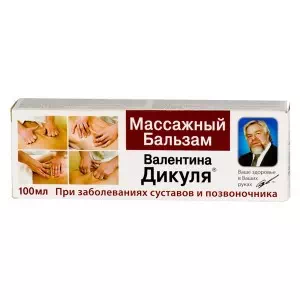 Дикуля бальзам масажний д/суглобів туба 100мл Флора-Фарм- ціни у Павлограді