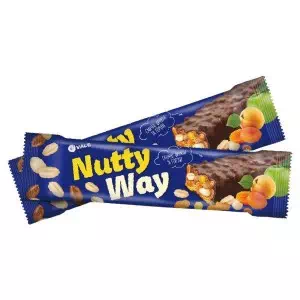 Батончик-мюслі Nutty Way віт.горіх. 40г з фрук.част.оч.конд.оч.TM VALE- ціни у Одесі