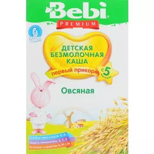 Bebi Premium Каша б молочная овсяная 200г- цены в Энергодаре