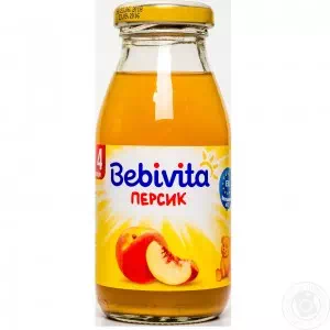 Bebivita Напиток персик 200мл- цены в Днепре