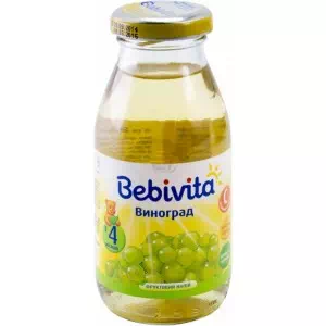 Отзывы о препарате Bebivita Напиток виноград 200мл