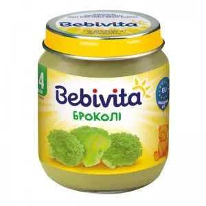 Bebivita Пюре брокколи 125г- цены в Першотравенске