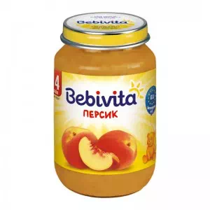 Bebivita Пюре персик 190г- цены в Покрове