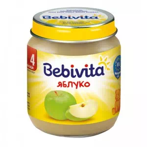 Bebivita Пюре яблоко 125г- цены в Вознесенске