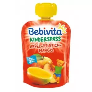 Инструкция к препарату Bebivita Пюре яблоко персик манго 90г