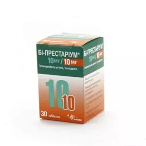 Бі-ПРЕСТАРІУМ таблетки 10/10мг N30- ціни у Олександрії