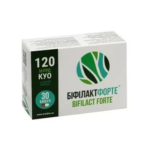 Аналоги та замінники препарату Біфілакт Форте капсули №30