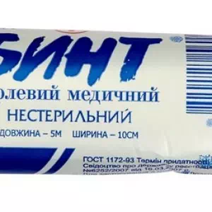Бинт не стерильный 5х10 Снежинка- цены в Павлограде