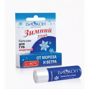 Биокон Зимний Уход Бальзам для губ защитный, 4.6г- цены в Черновцах