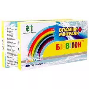 Биовитон таблетки №30- цены в Мелитополь