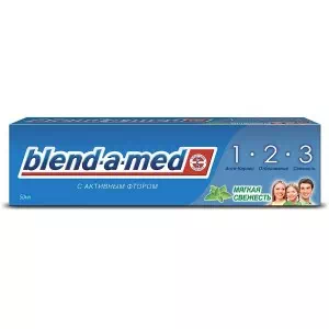 Бленд-а-МЕД 3-эффект + мягкая свежесть зубная паста туба 50мл- цены в Днепре