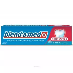 Відгуки про препарат Бленд-а-МЕД анти карієс кальцій-стат Fresh зубна паста туба 100мл
