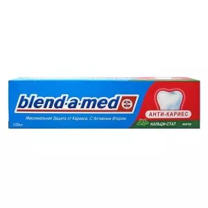Инструкция к препарату Бленд-а-мед анти кариес кальци-стат мята зубная паста туба 100мл