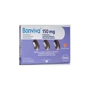 Бонвива таблетки 150 мг №3- цены в Днепре