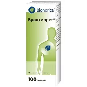 Відгуки про препарат Бронхіпрет сироп по 100 мл у флак.