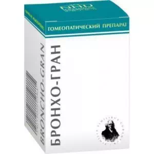 Бронхо-гран гомеопатические гранулы 10г- цены в Житомир