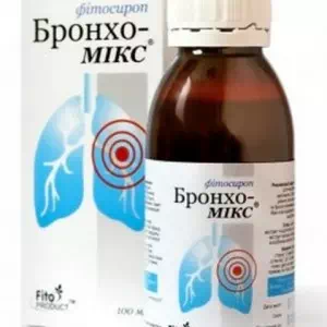 Бронхо-микс фито-сироп 100мл на основе мёда с мать-и-мачехой- цены в Луцке