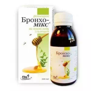 бронхо-микс фито-сироп 100мл на основе мёда с плющем- цены в Сосновке