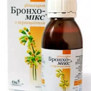 Бронхо-Микс фитосироп с первоцветом 100мл- цены в Днепрорудном