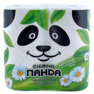 Папір туалетний Снігова панда Арома 4шт- ціни у смт. Нова Прага