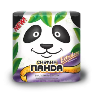 Бумага туалетная Снежная панда ЭкстраЛонг 4шт- цены в Днепре