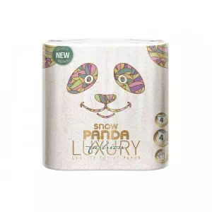 Папір туалетний Снігова панда LUXURY Фешн 4шт- ціни у Маріуполі