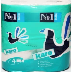 Папір туалетний Karo №4 білий- ціни у Оріхові