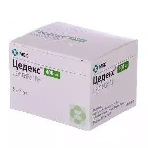 Аналоги и заменители препарата Цедекс капсулы 400мг №5