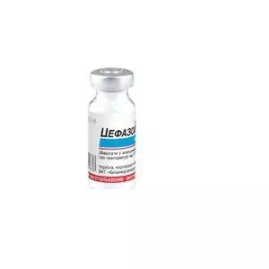 Цефазолин порошок для приготовления раствора для инъекций 0.5г №10- цены в Лубны