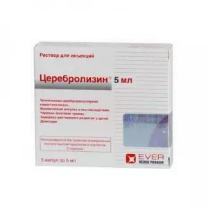 Церебролізин р-н д/ін 1076мг амп. 5мл N5- ціни у Краматорську