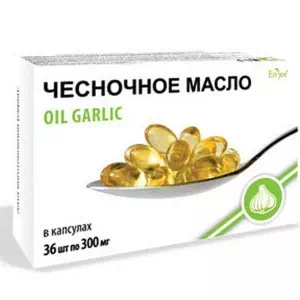 Чесночное масло Enjee, капсулы по 300 мг №36- цены в Днепре