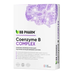 Аналоги та замінники препарату Coenzyme-B Complex капсули №40