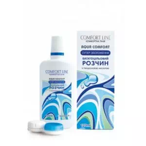 Отзывы о препарате Комфорт Лайн многоцелевой раствор для дезинфекции контактных линз Aqua Comfort 120 мл