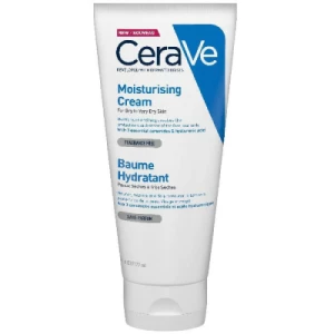 Зволожуючий крем CeraVe для сухої та дуже сухої шкіри обличчя та тіла 177 мл- ціни у Покрові