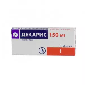 Декарис таблетки 150мг №1- цены в Полтаве