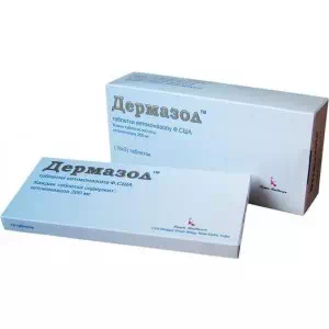 Дермазол таблетки 200мг №30- цены в Ровно