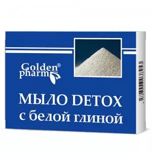 DETOX мыло с белой глиной 70г- цены в Киеве