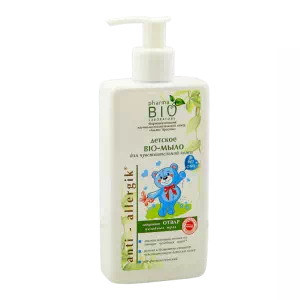 Инструкция к препарату Детское БИО-мыло Pharma Bio Laboratory для чувствительной кожи