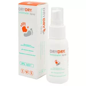 ДЕЗОДОРАНТ Dry Dry Intimate Spray 50 мл- цены в Киеве
