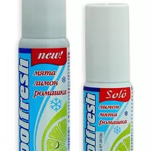дезодорант-освежитель для полости рта Coolfresh мята,лимон,ромашка 30мл- цены в Кременной