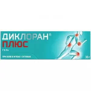 Диклоран плюс гель 1% туба 30г- цены в Кропивницкий