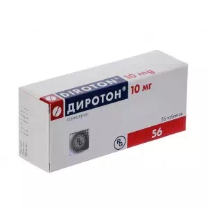 Диротон таблетки 10мг №56- цены в Днепре