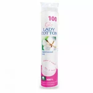 Диски ватные косметические Lady Cotton №100- цены в Днепре
