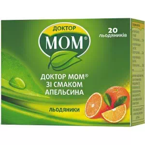 Доктор МОМ со вкусом апельсина пастилки №20- цены в Днепре