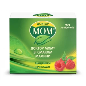 Доктор МОМ леденцы №20 со вкусом малины- цены в Днепре